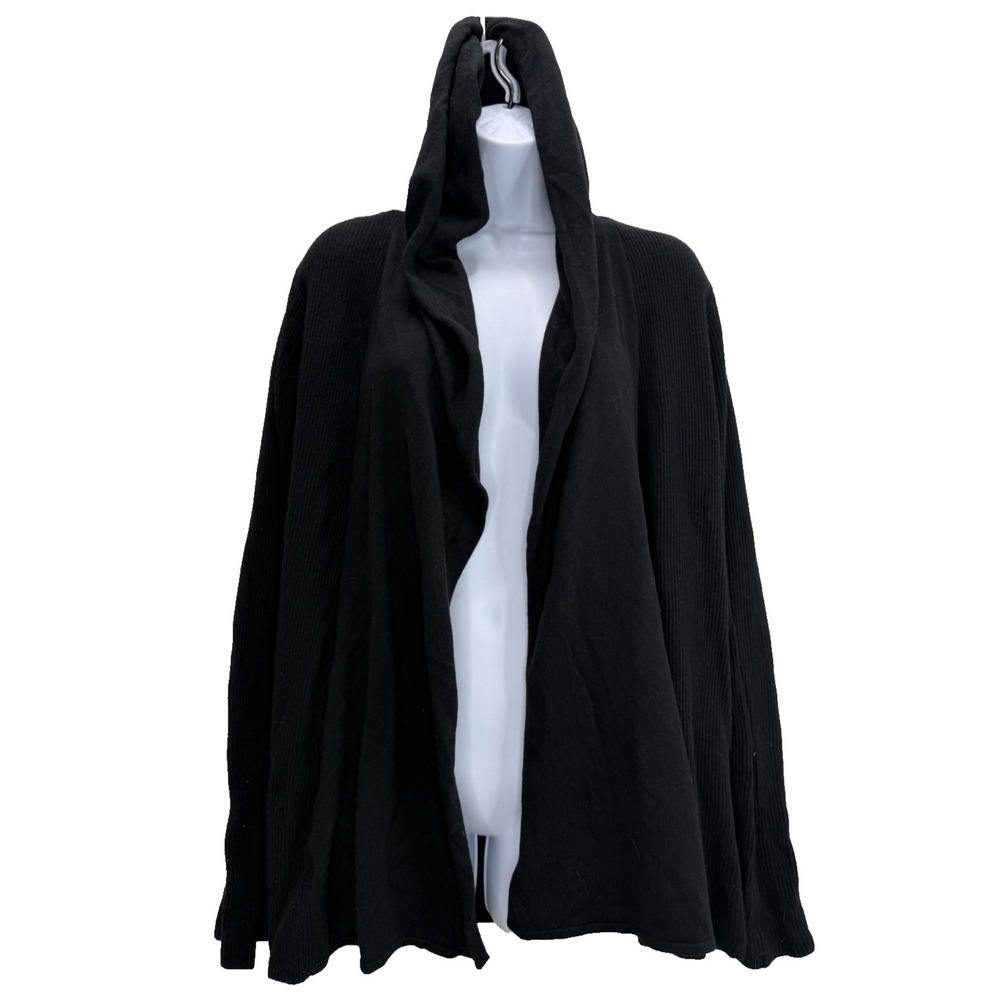 Lululemon Women's Black Hooded Sweater Estimated Size Medium
